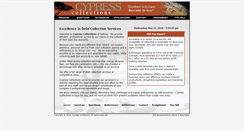 Desktop Screenshot of cypresscollections.com